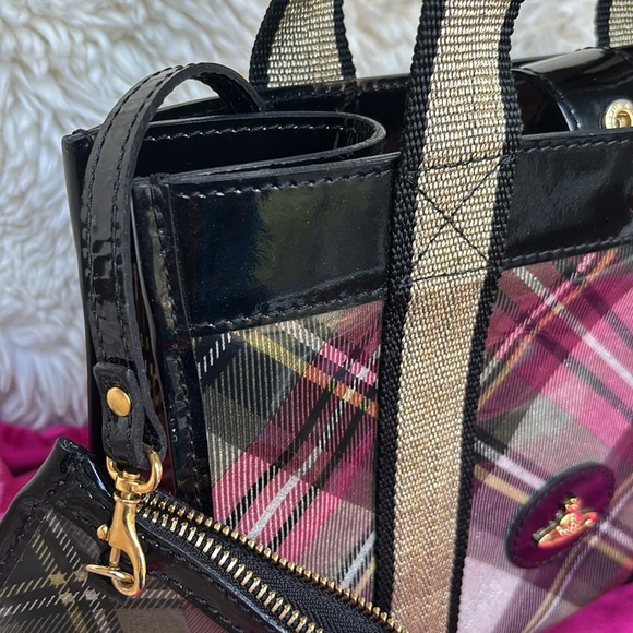 💖 Vivienne Westwood Tote Bag with zip pouch - Picture 15 of 16